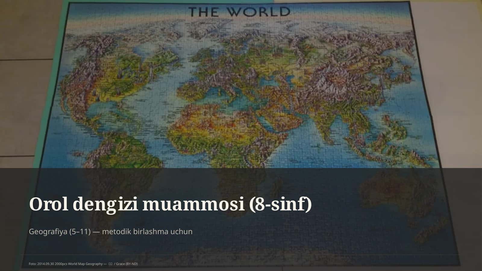 Orol dengizi muammosi (8-sinf)
