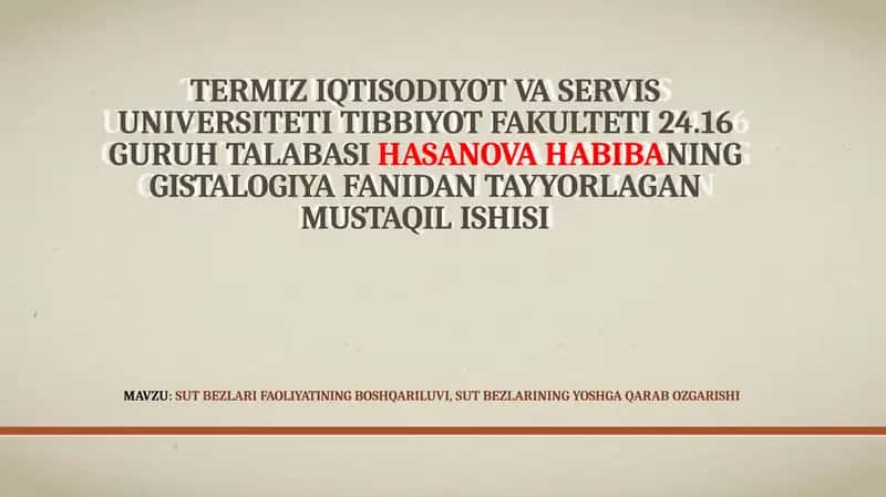 Sutbezlarifaoliyatining boshqarilishi