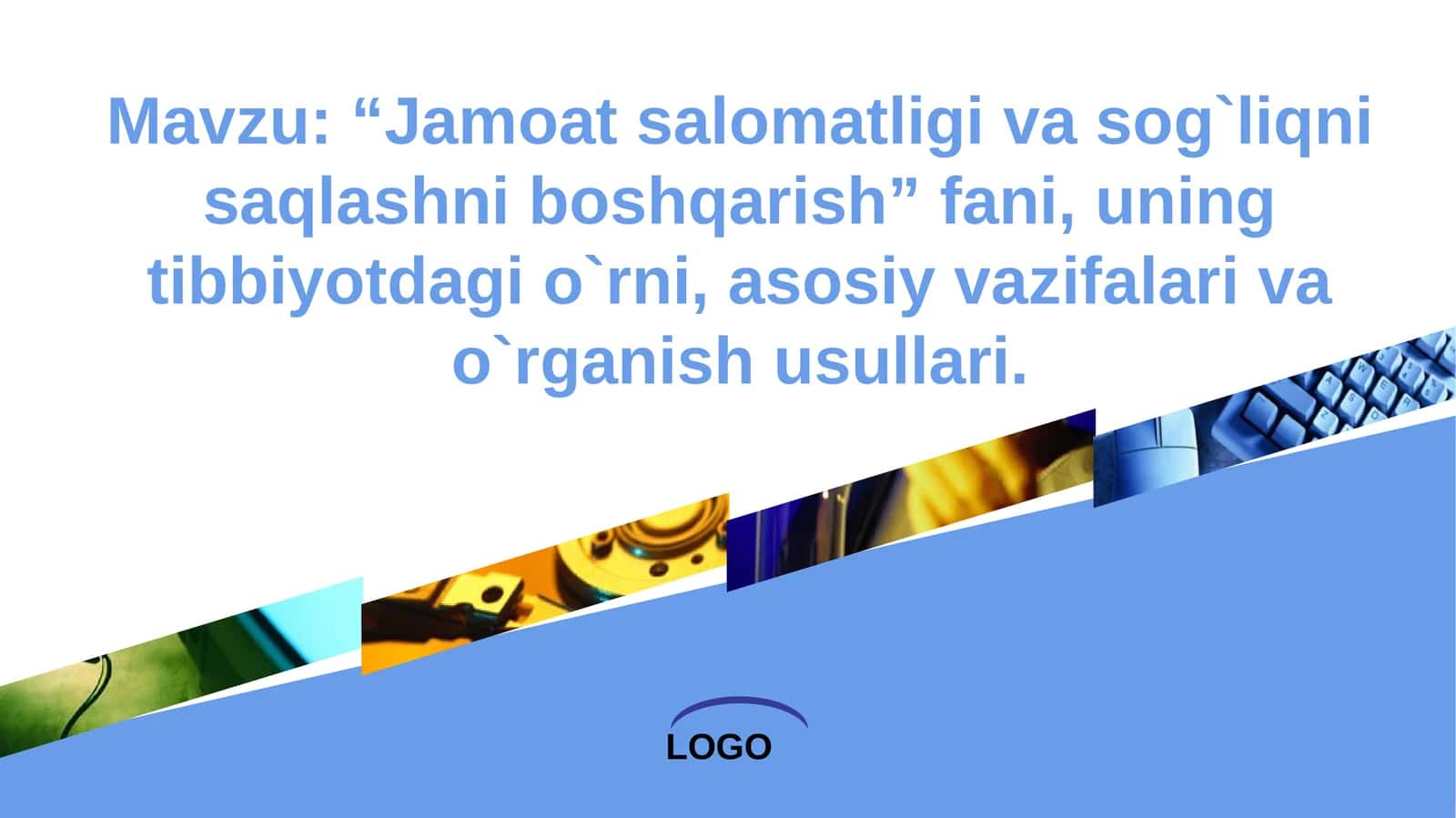 Jamoat salomatligi va sog`liqni saqlashni boshqarish