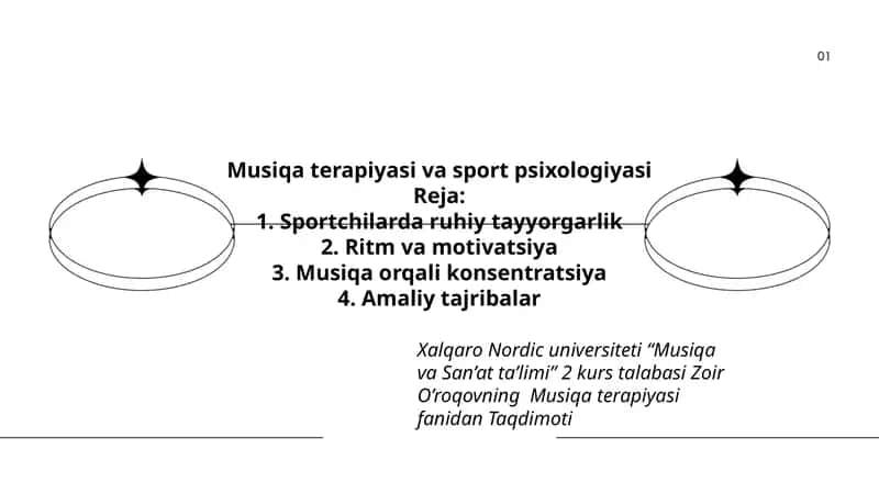 Musiqa terapiyasi va sport psixologiyasi