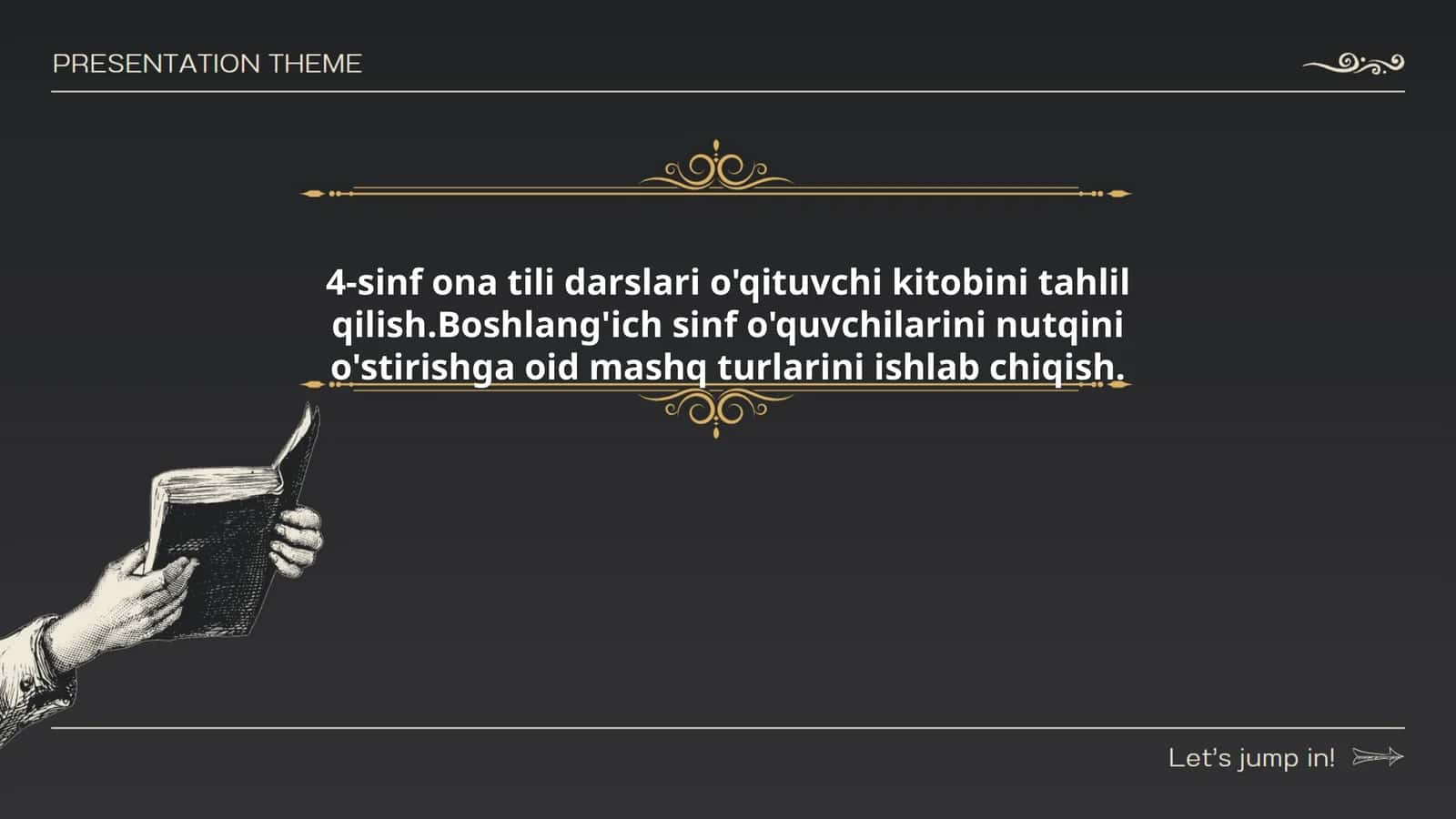 Eminjonova Saidaxonning ona tili o'qitish metodikasi