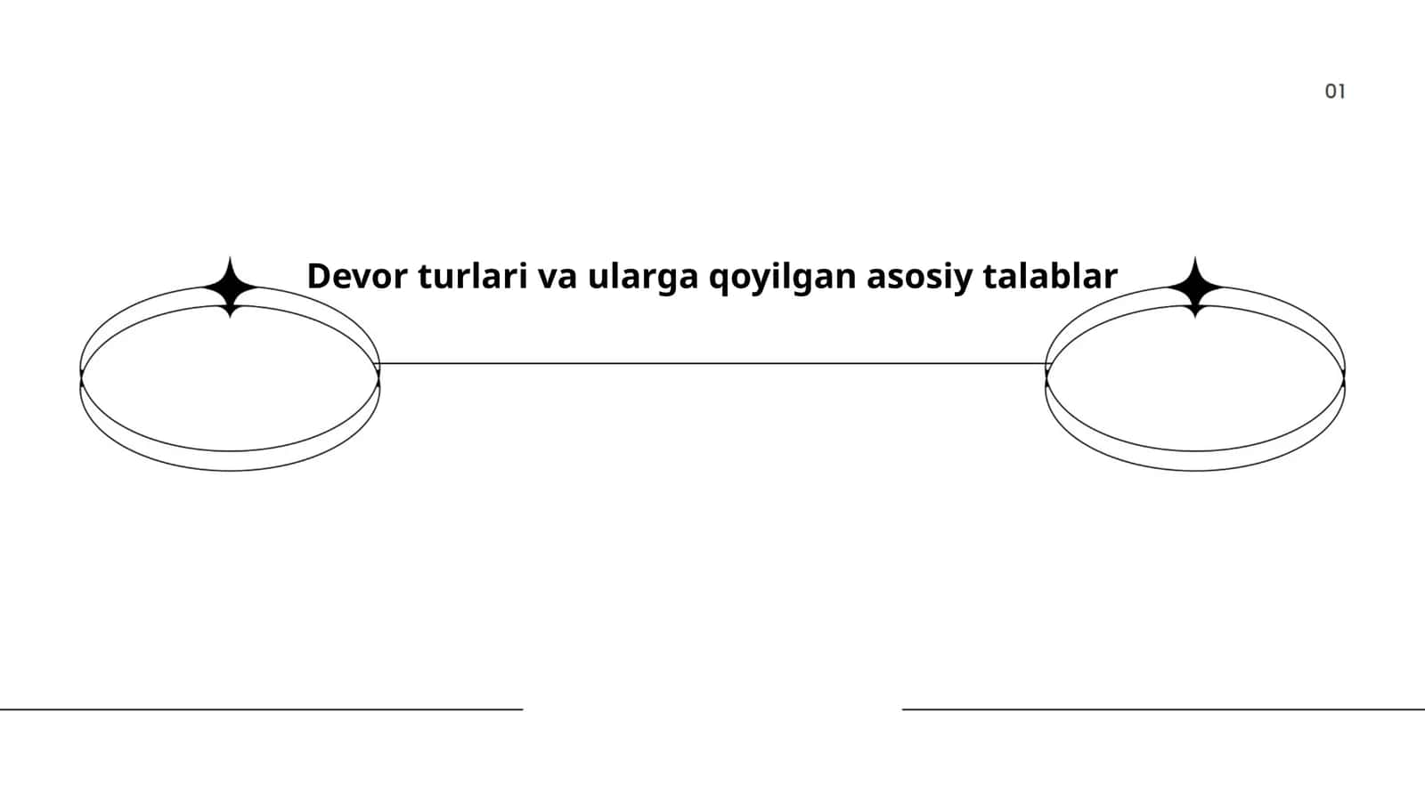 Devor turlari va ularga qoyilgan asosiy talablar