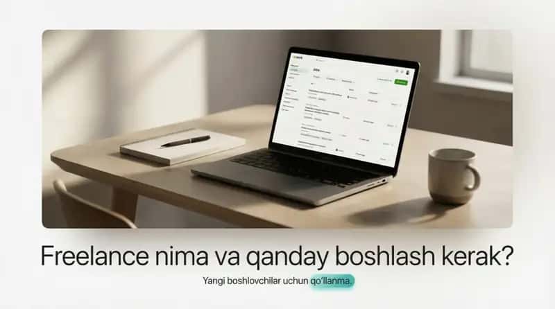 Freelance nima va qanday boshlash kerak