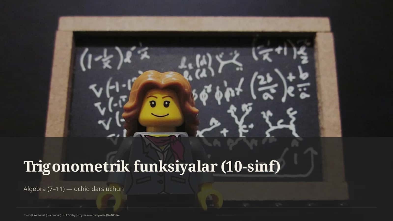 Trigonometrik funksiyalar (10-sinf)