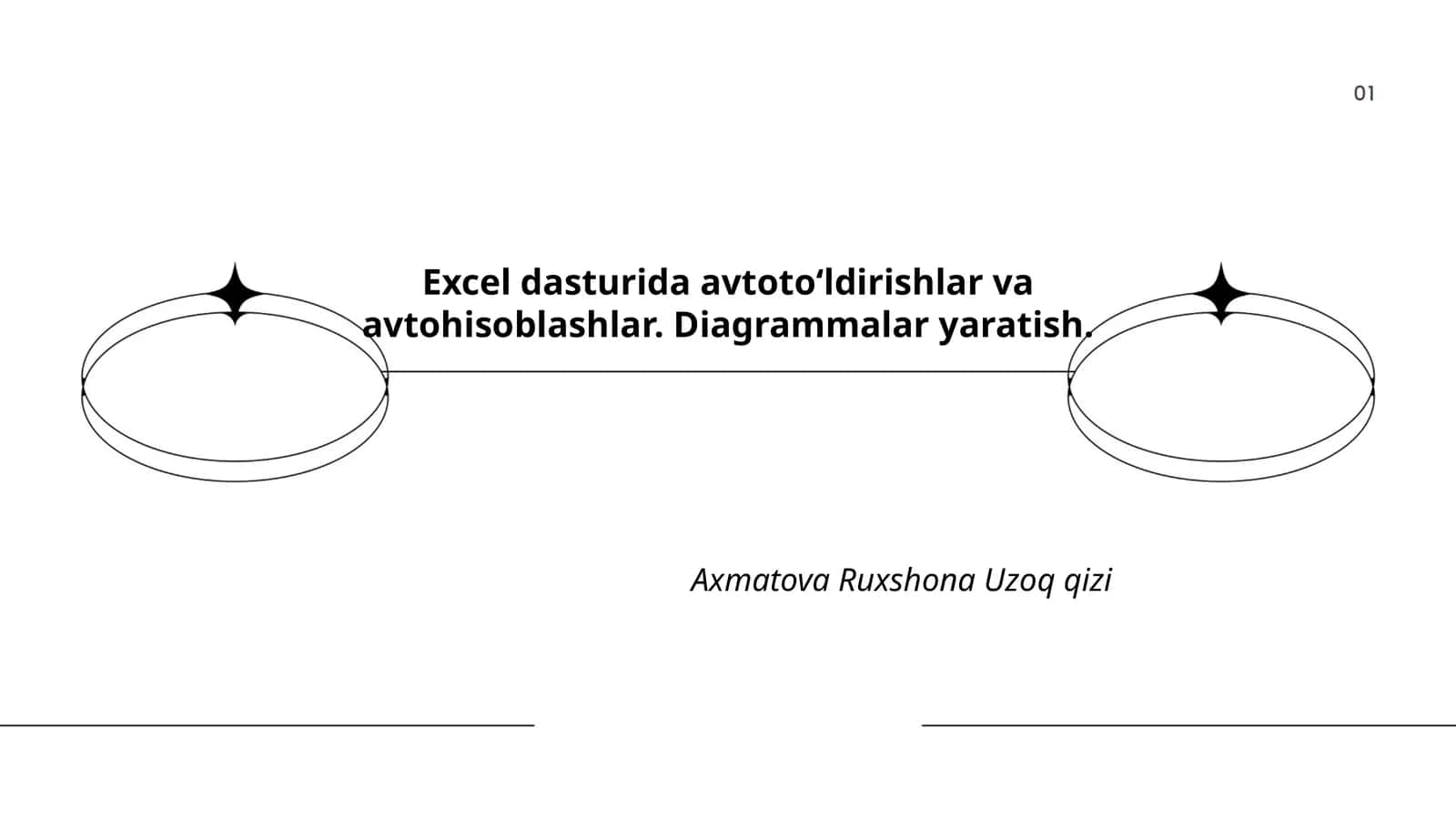 Avtohisoblash funksiyalari Excel dasturida