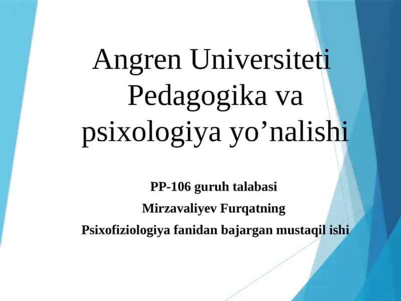 Psixofiziologiya
