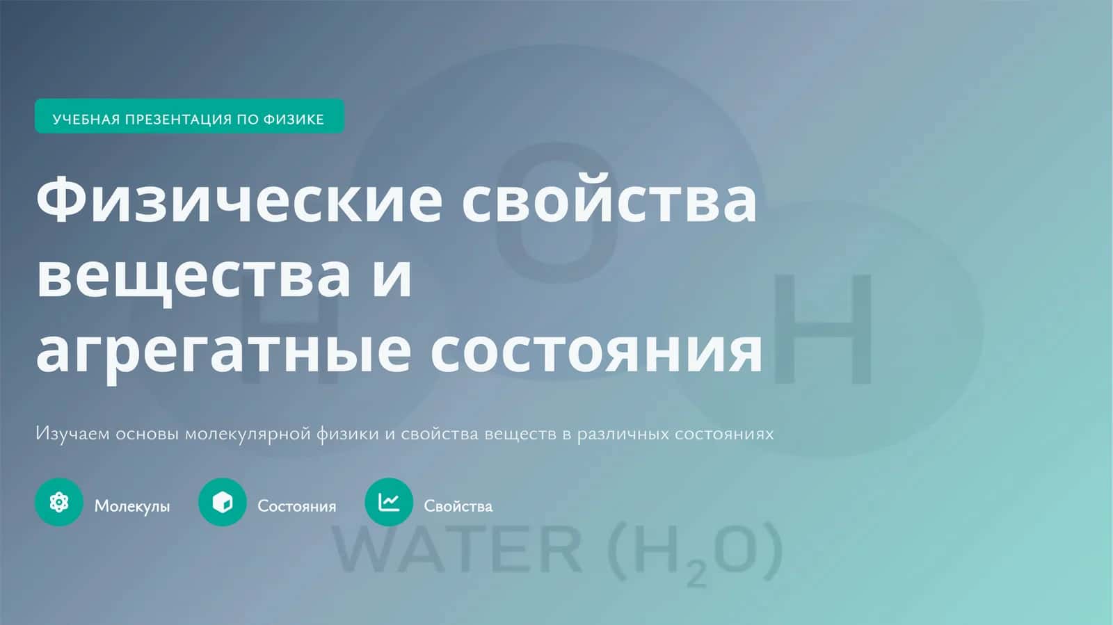 УЧЕБНАЯ ПРЕЗЕНТАЦИЯ ПО ФИЗИКЕ
