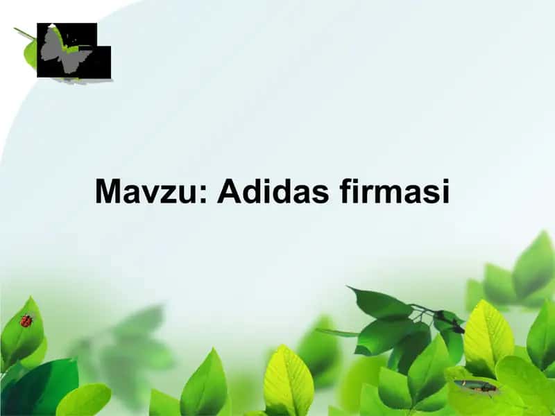 Adidas firmasi