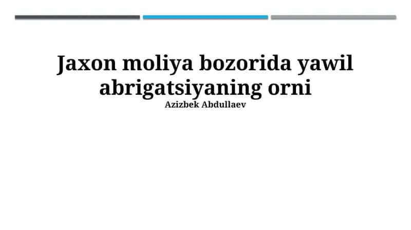 Molybo Bozori Umumiy Ko'rinishi