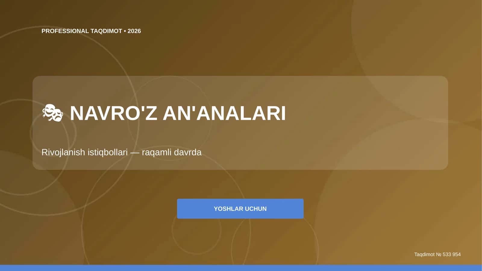 Navro'z an'analari: rivojlanish istiqbollari (raqamli davrda) [yoshlar uchun]
