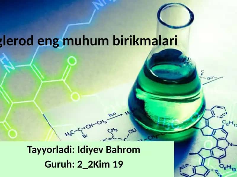 Uglerod eng muhum birikmalari