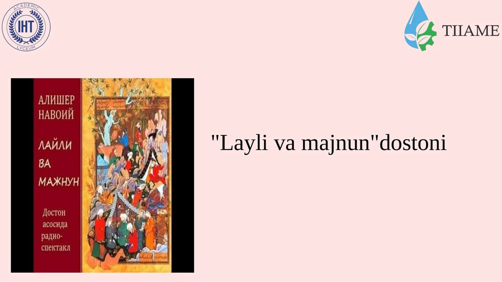 Layli va majnun dostoni