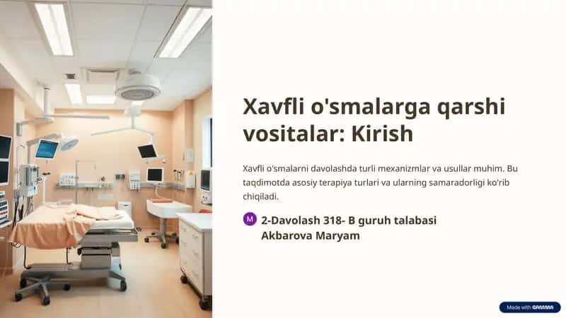Kimyoterapiya: Asosiy tushunchalar va mexanizmlar