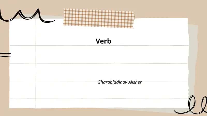Verb