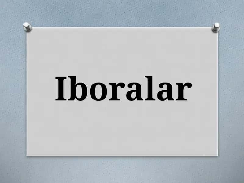 Iboralar