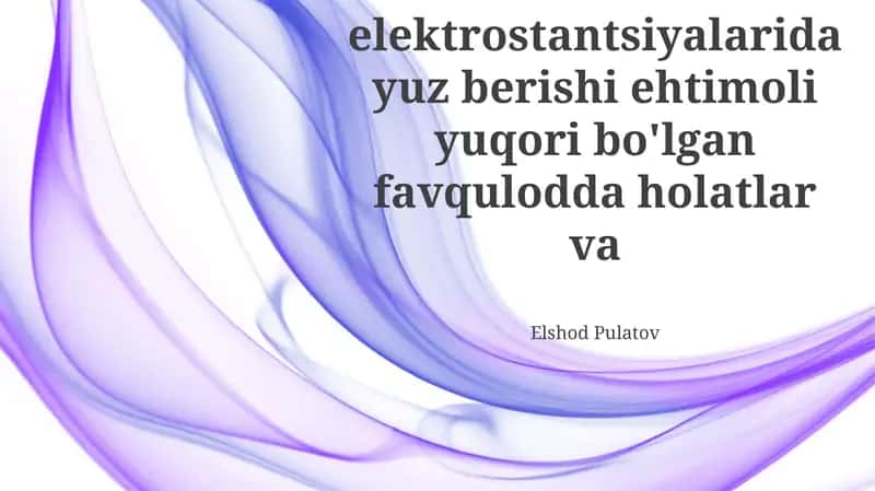 Reaktorning ishdan chiqishi