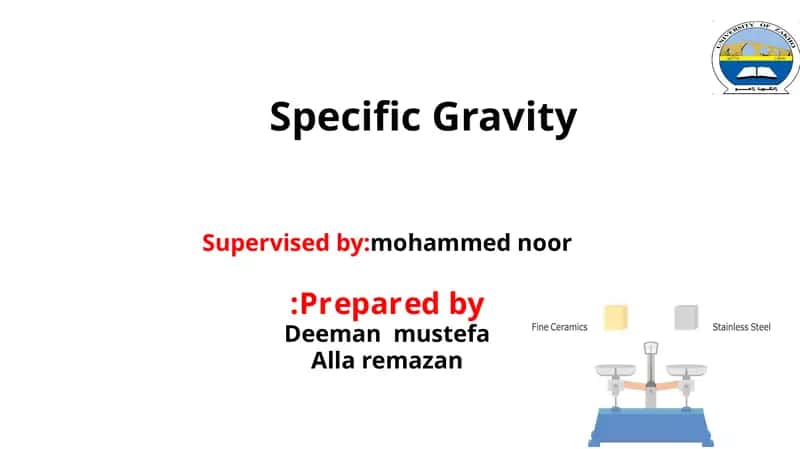 Specific Gravity