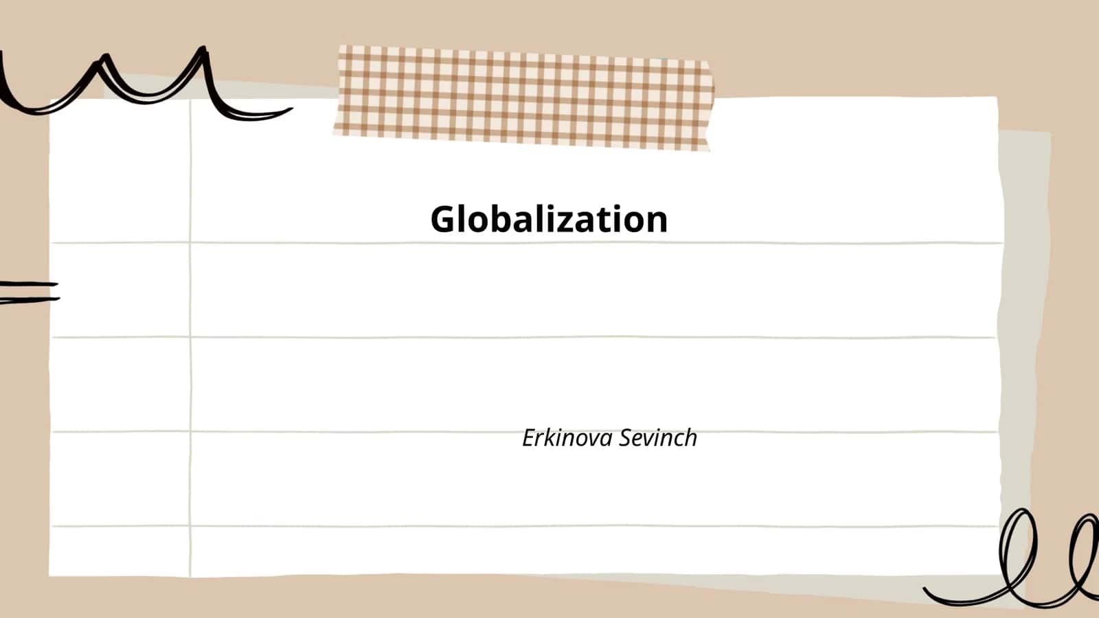 Globalization