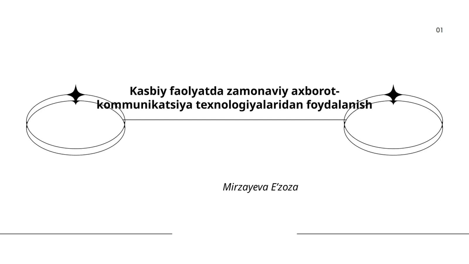 Zamonaviy axborot-kommunikatsiya texnologiyalari