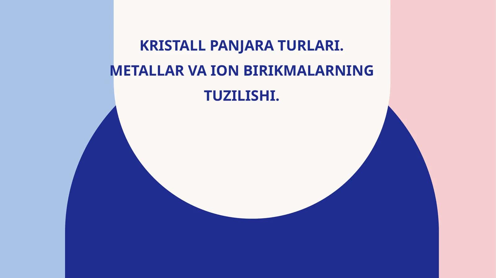 Kristall Panjaraturlari