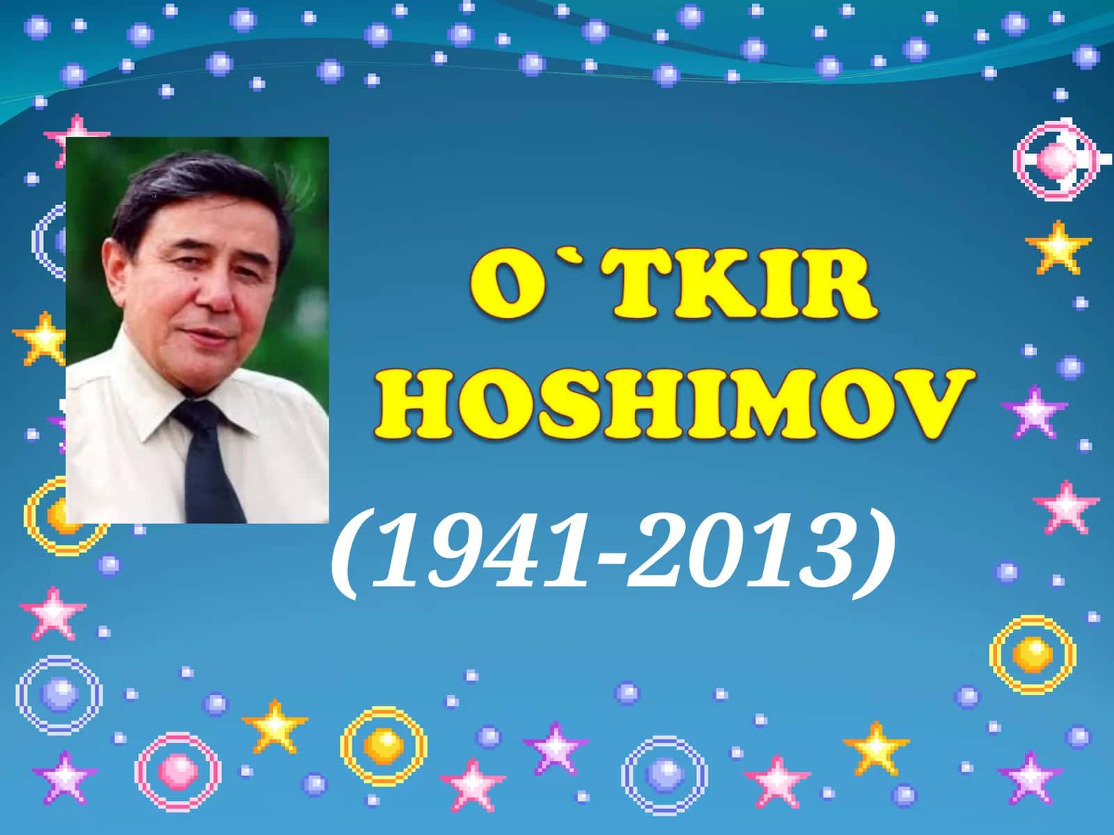 O‘tkir Hoshimov Hayoti