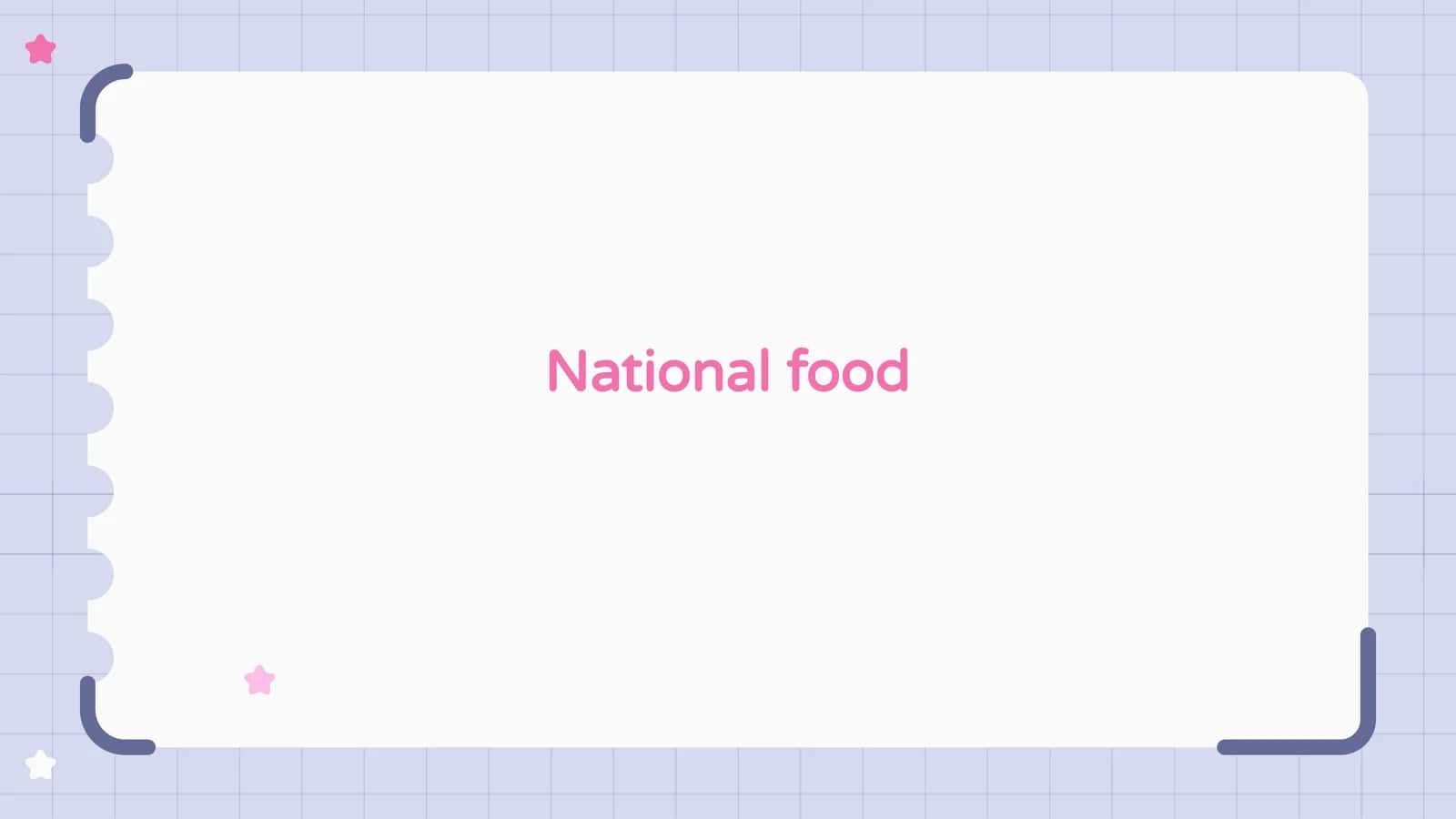 National food