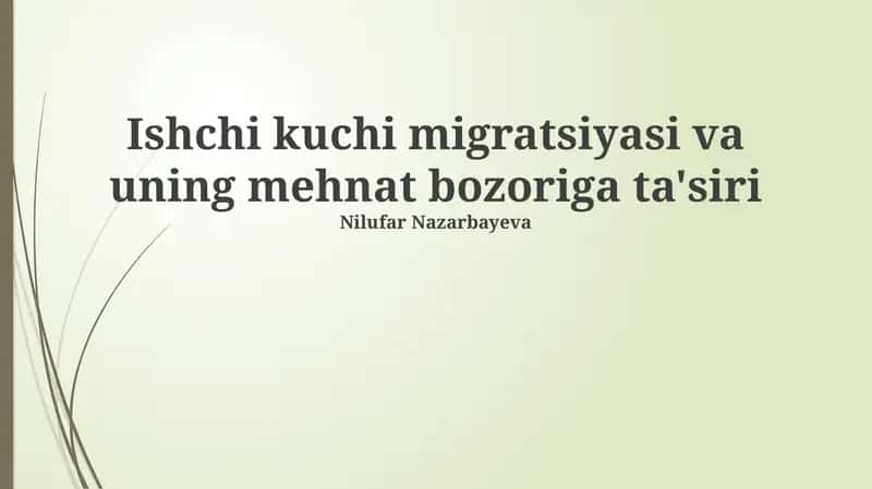 Mehmat migratsiyasi va uning sabablari