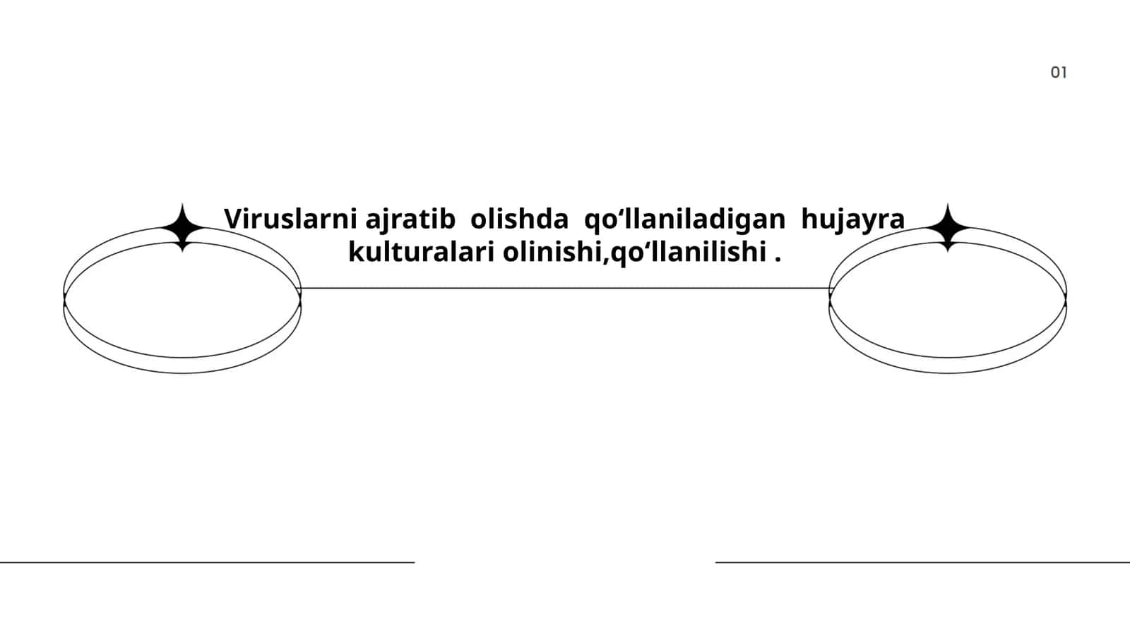 Viruslarni ajratib olishda qoʻllaniladigan hujayra kulturalari olinishi,qoʻllanilishi