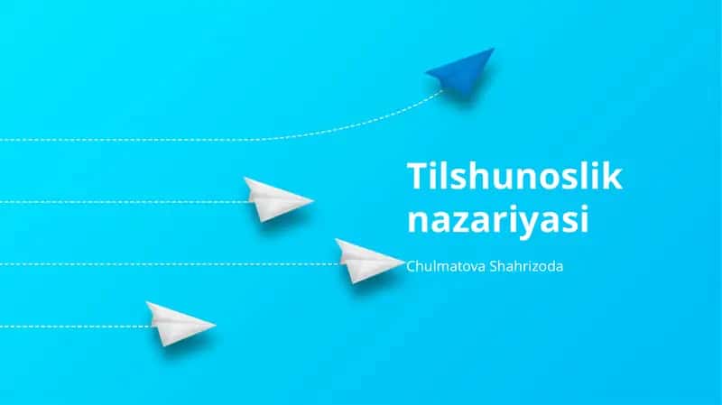 Tilshunoslik nazariyasi