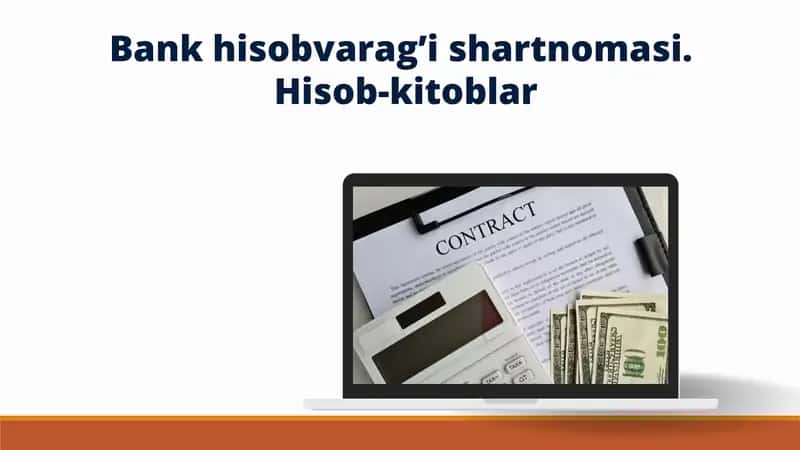 Bankhisobvarag’ishartnomasi