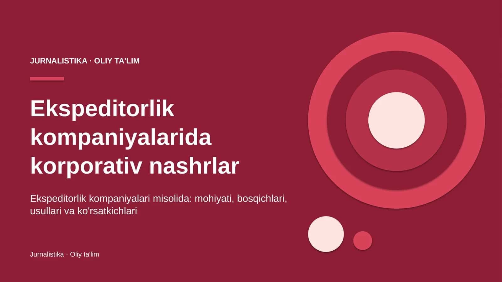 Ekspeditorlik kompaniyalarida korporativ nashrlar