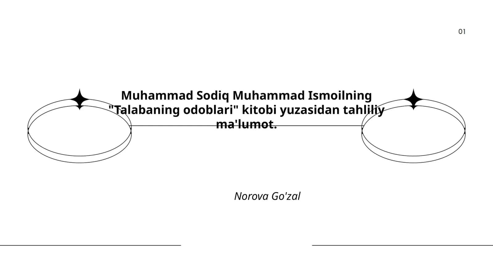 Muhammad Sodiq Muhammad Ismoilning "Talabaning odoblari" kitobi