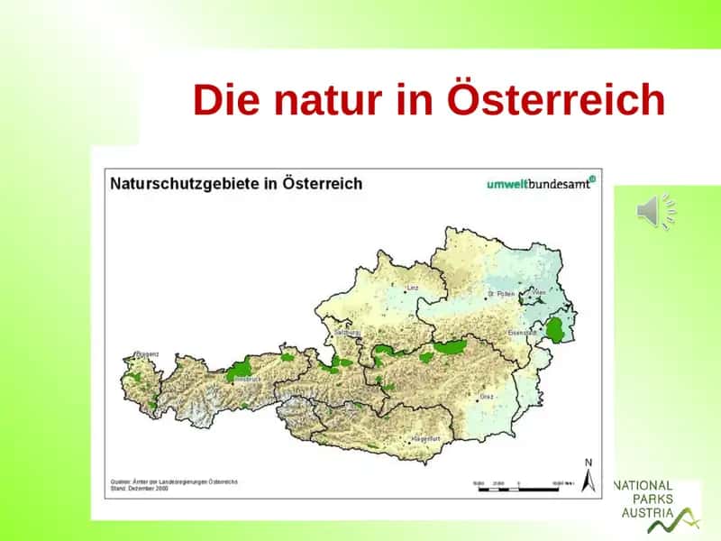 Die natur in Österreich