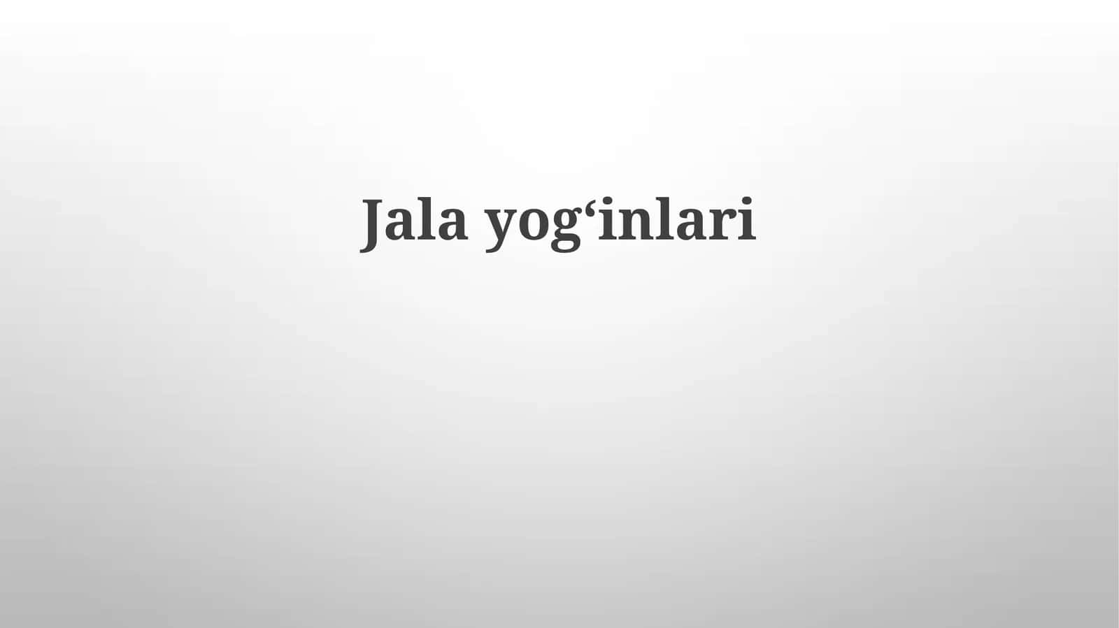 Suv ofatlari: Global Tahdid