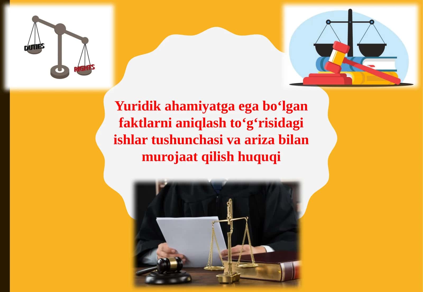 Yuridik ahamiyatga ega bo‘lgan faktlarni aniqlash to‘g‘risidagi ishlar