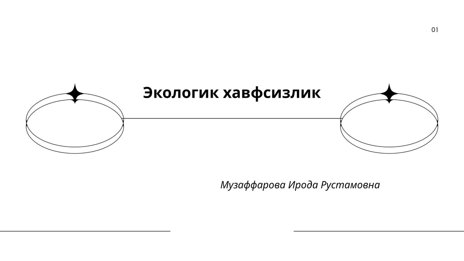 Экологик хавфсизлик