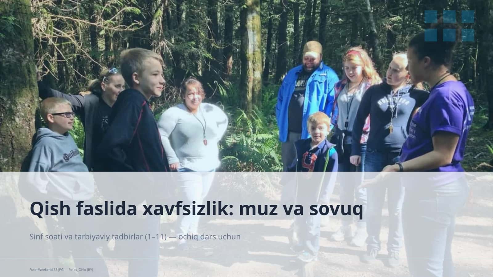 Qish faslida xavfsizlik: muz va sovuq