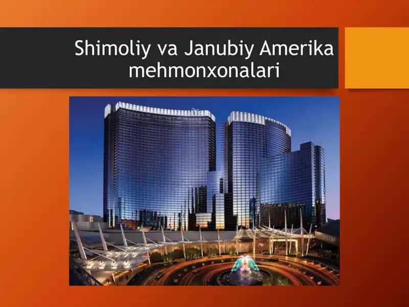 SHIMOLIY VA JANUBIY AMERIKA MEHMONXONALARI
