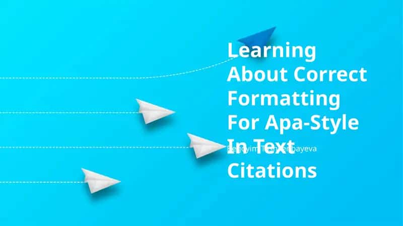 In-Text Citations