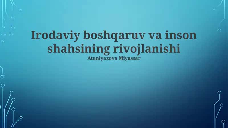 Strategik Inson Kapitalini Boshqarish