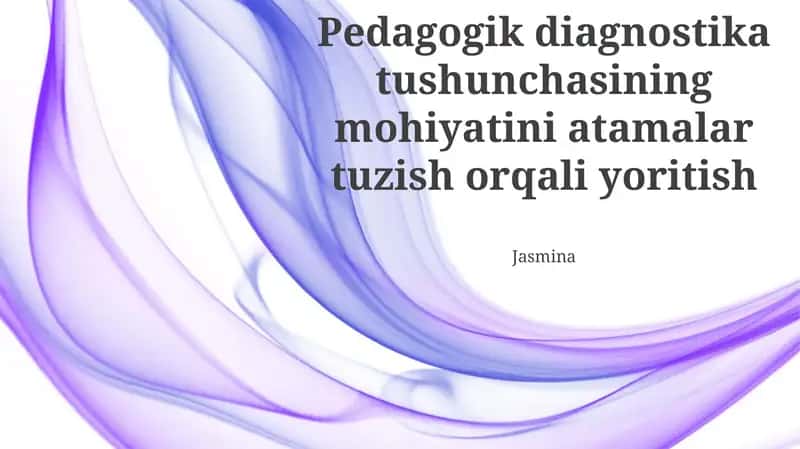 Pedagogik diagnostika