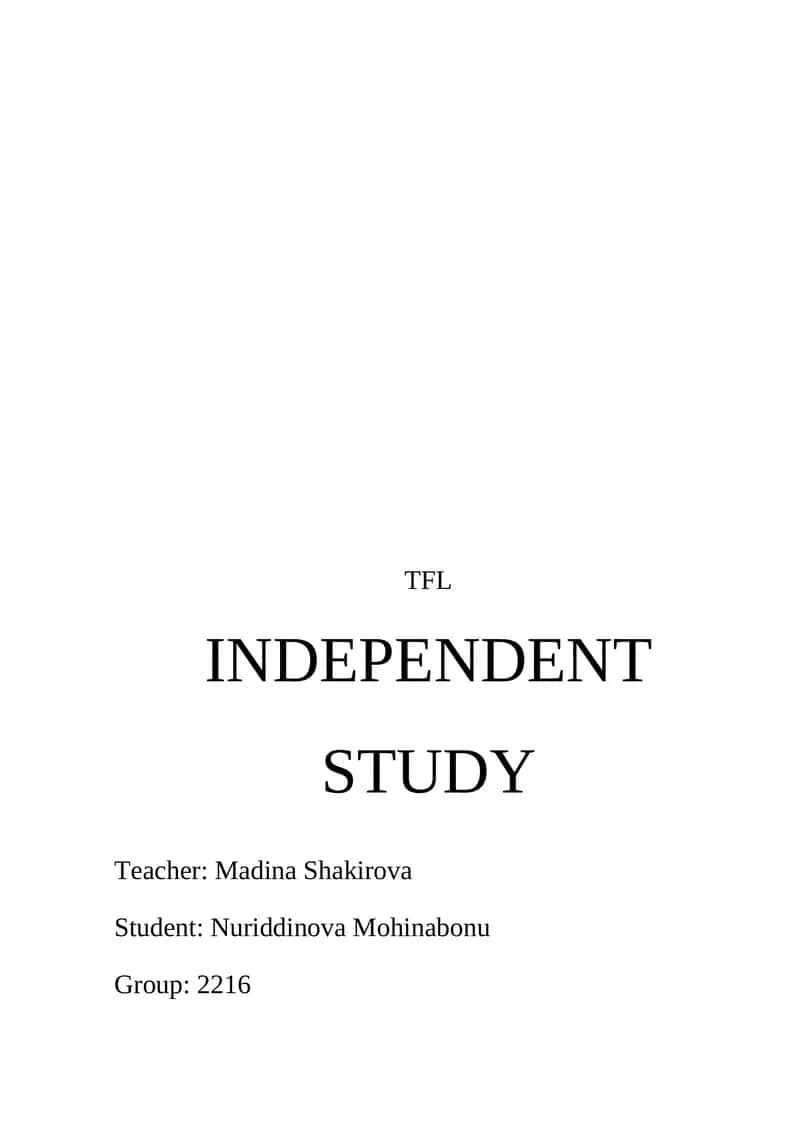 Principles of Language Assessment and Test Design