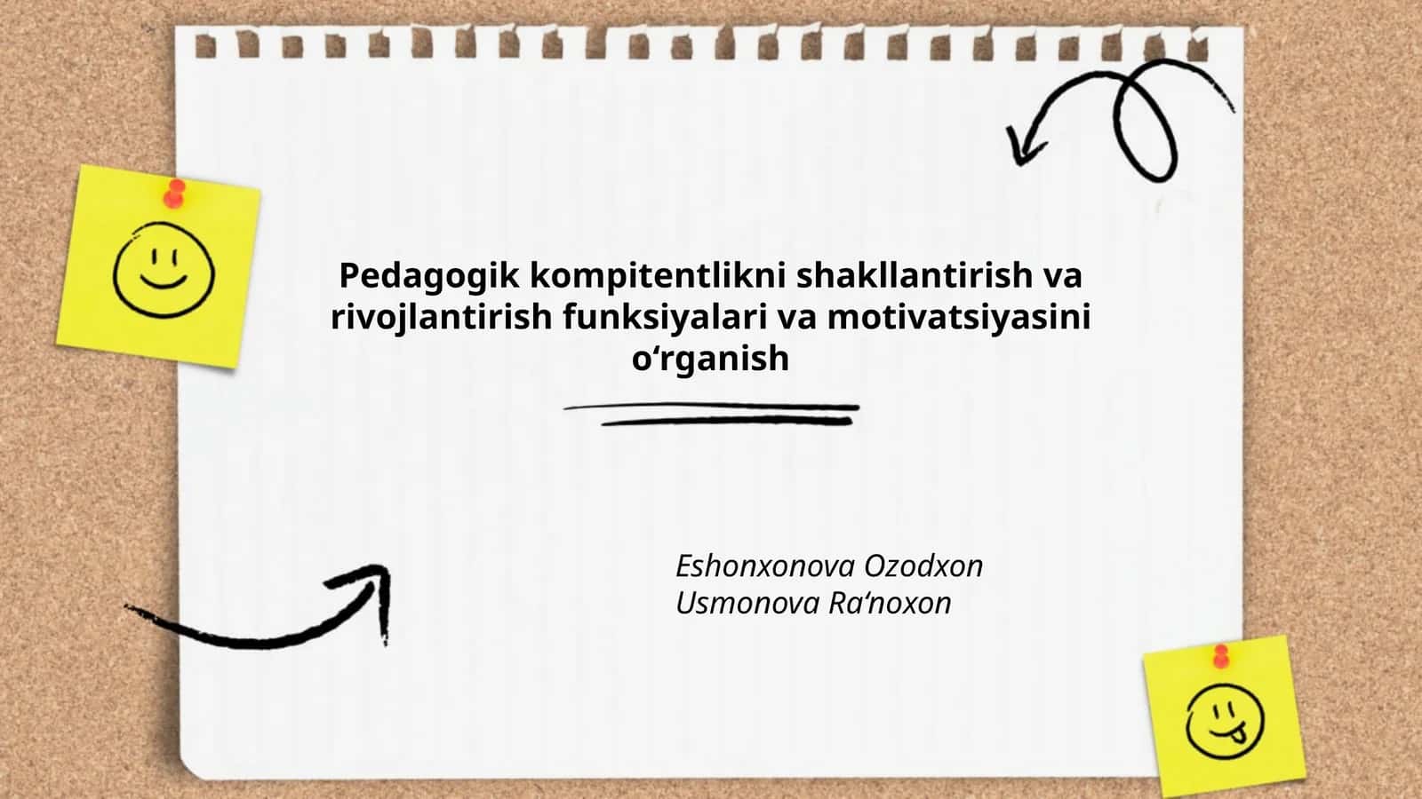 Pedagogik kompitentlikni shakllantirish va rivojlantirish funksiyalari va motivatsiyasini o‘rganish