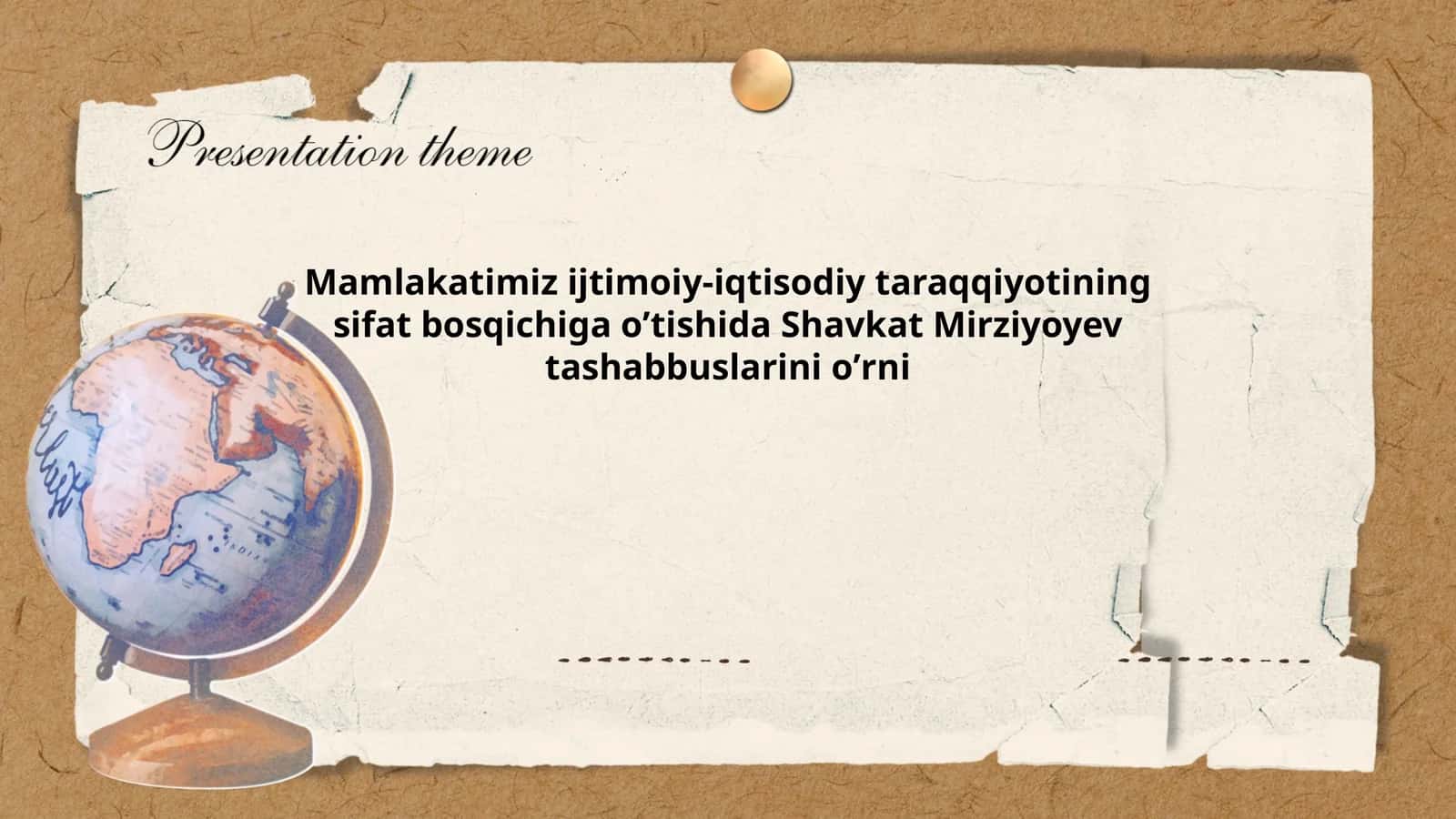 Mamlakatimiz ijtimoiy-iqtisodiy taraqqiyotining sifat bosqichiga oʼtishida Shavkat Mirziyoyev tashabbuslarini oʼrni