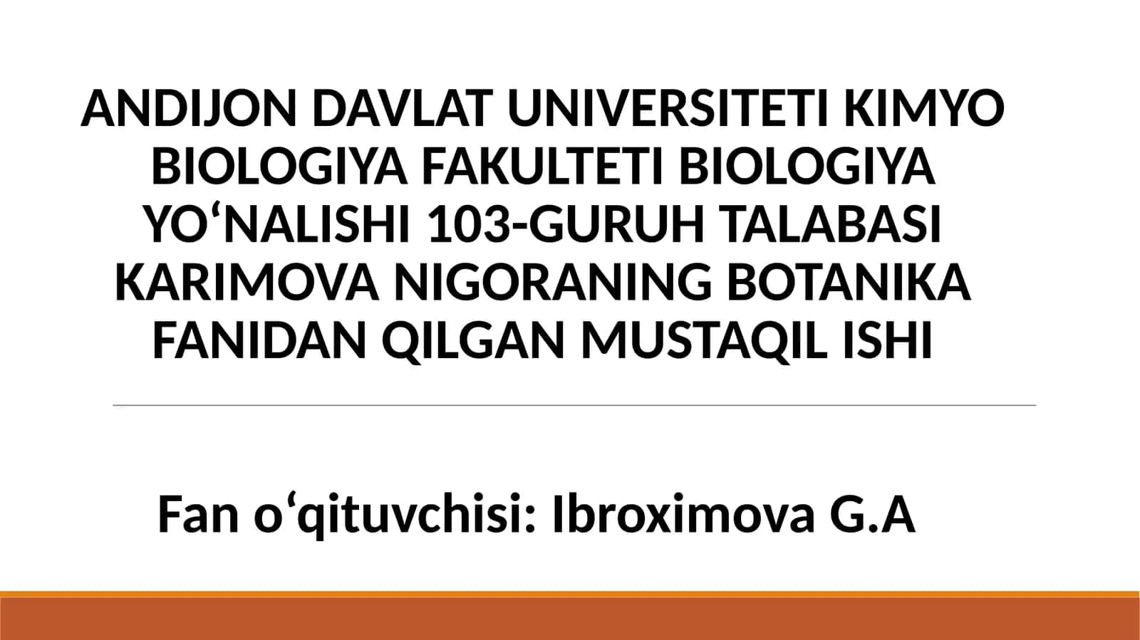 O‘zbekiston florasida oqchangaldoshlar oilasi