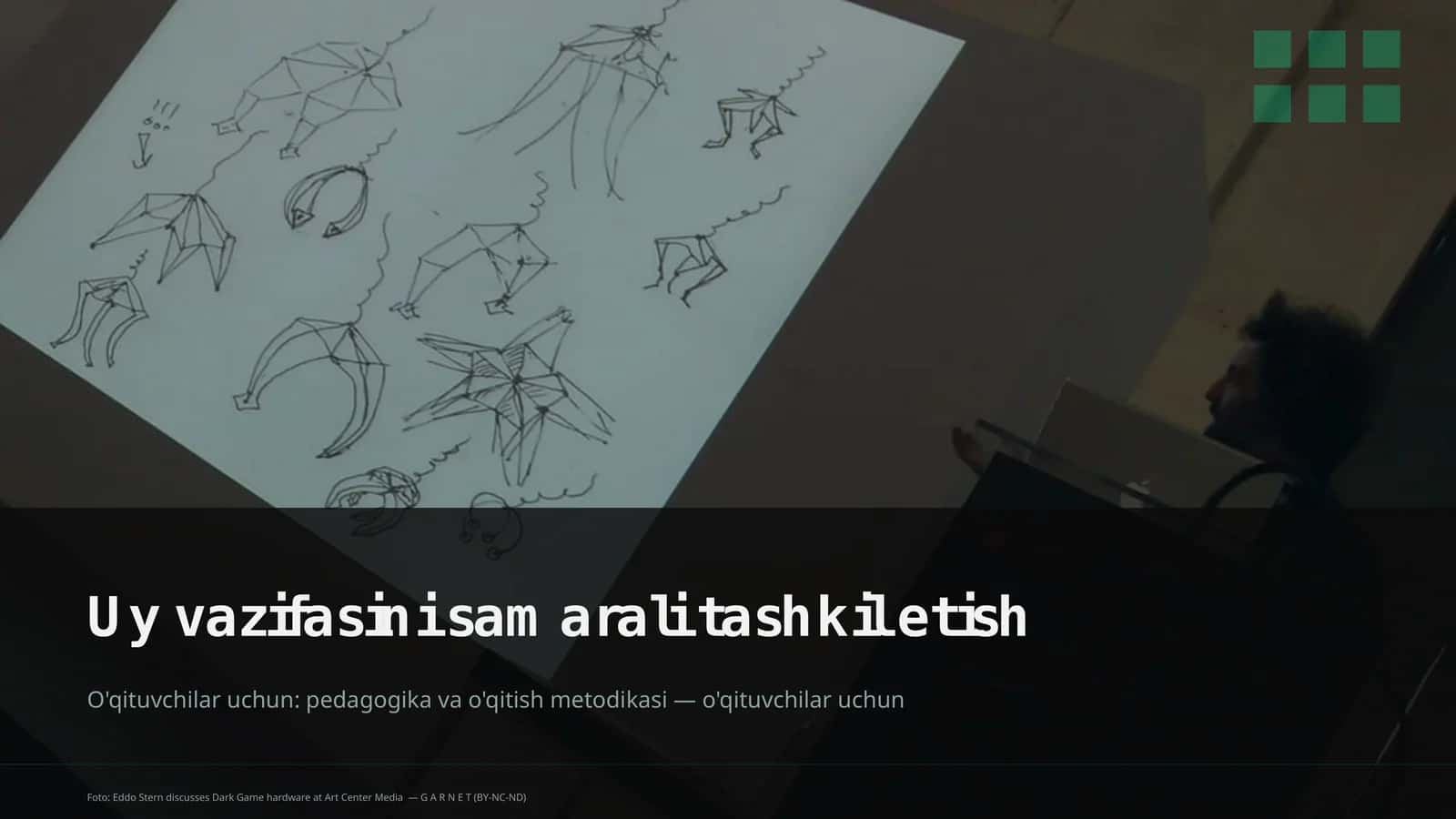 Uy vazifasini samarali tashkil etish