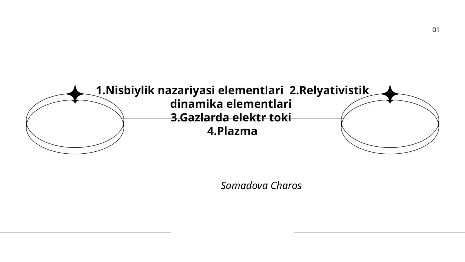Nisbiylik nazariyasi elementlari