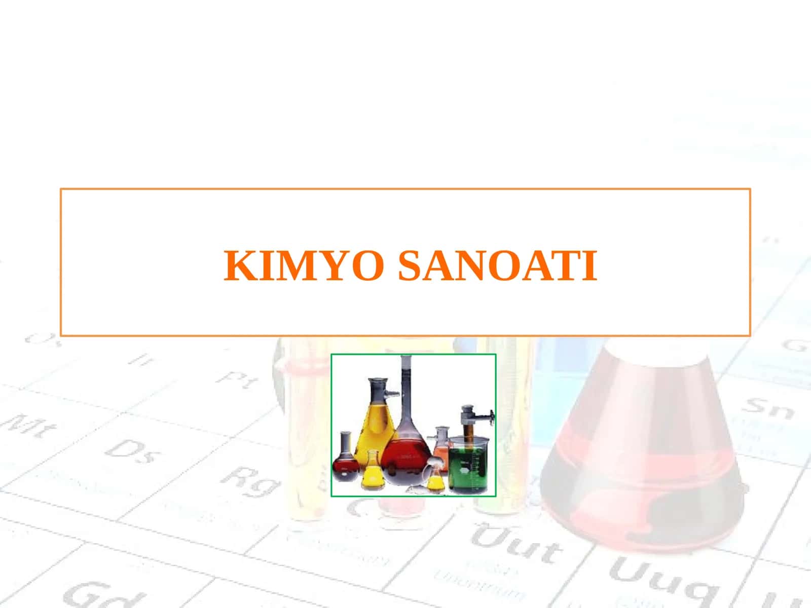 Kimyo Sanoati