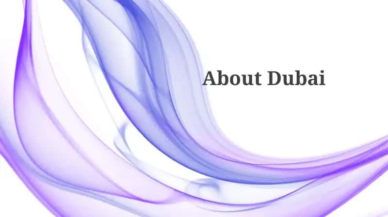 About Dubai
