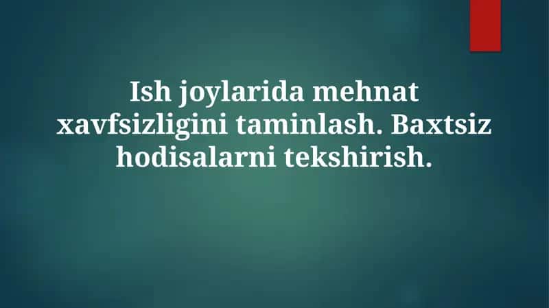 Xavfsizlik siyosati va xavf-xatarlarni boshqarish